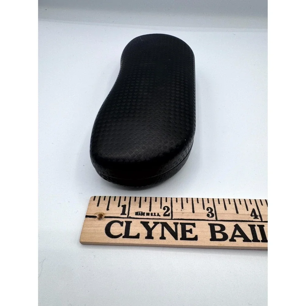 Ray-Ban Black Carbon Fiber Textured Hard Clamshell Eyeglass Protective Case